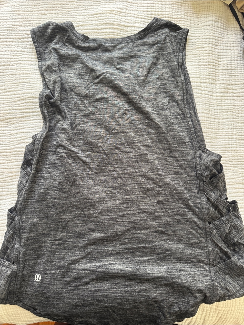 lululemon athletica Women's Dark Gray Heather Muscle Tank